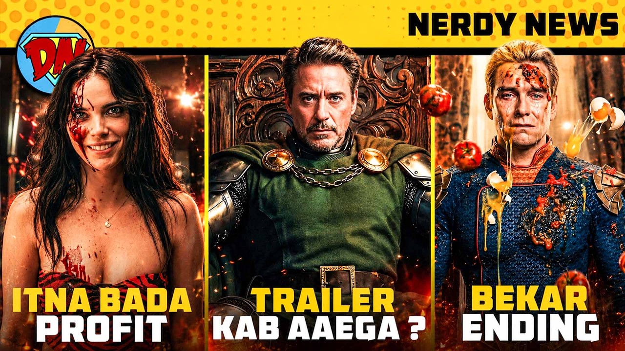 Doomsday Trailer ?, Boys Ending & Elon Musk, Most Profitable Movie, Batman 2 | Nerdy News 416