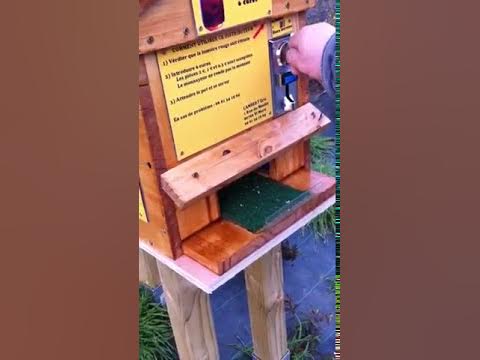 Serviruche : distributeur automatique de pots de miel - YouTube