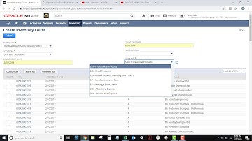 NetSuite Cycle Count Training