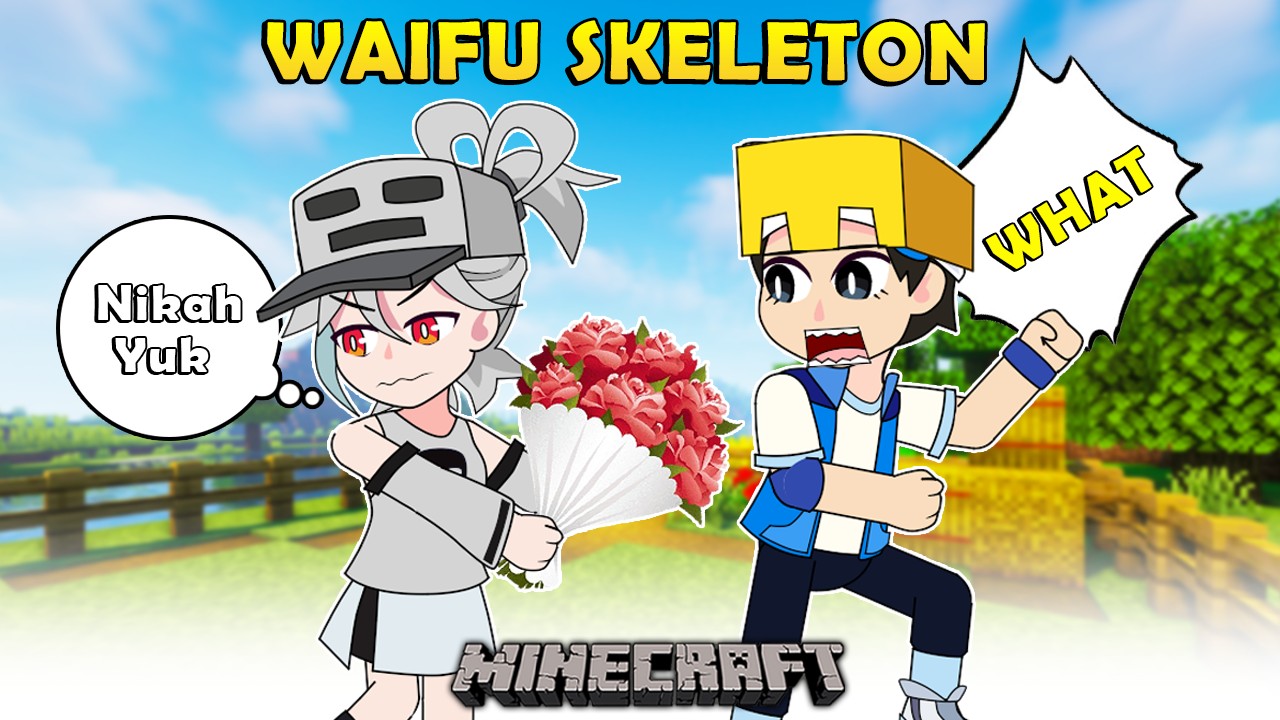 Skeleton Chan Minecraft CINTA PERTAMA SKELETON GIRL - Animasi Minecraft - YouTube