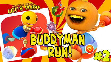 Annoying Orange Plays - Buddyman Run #2