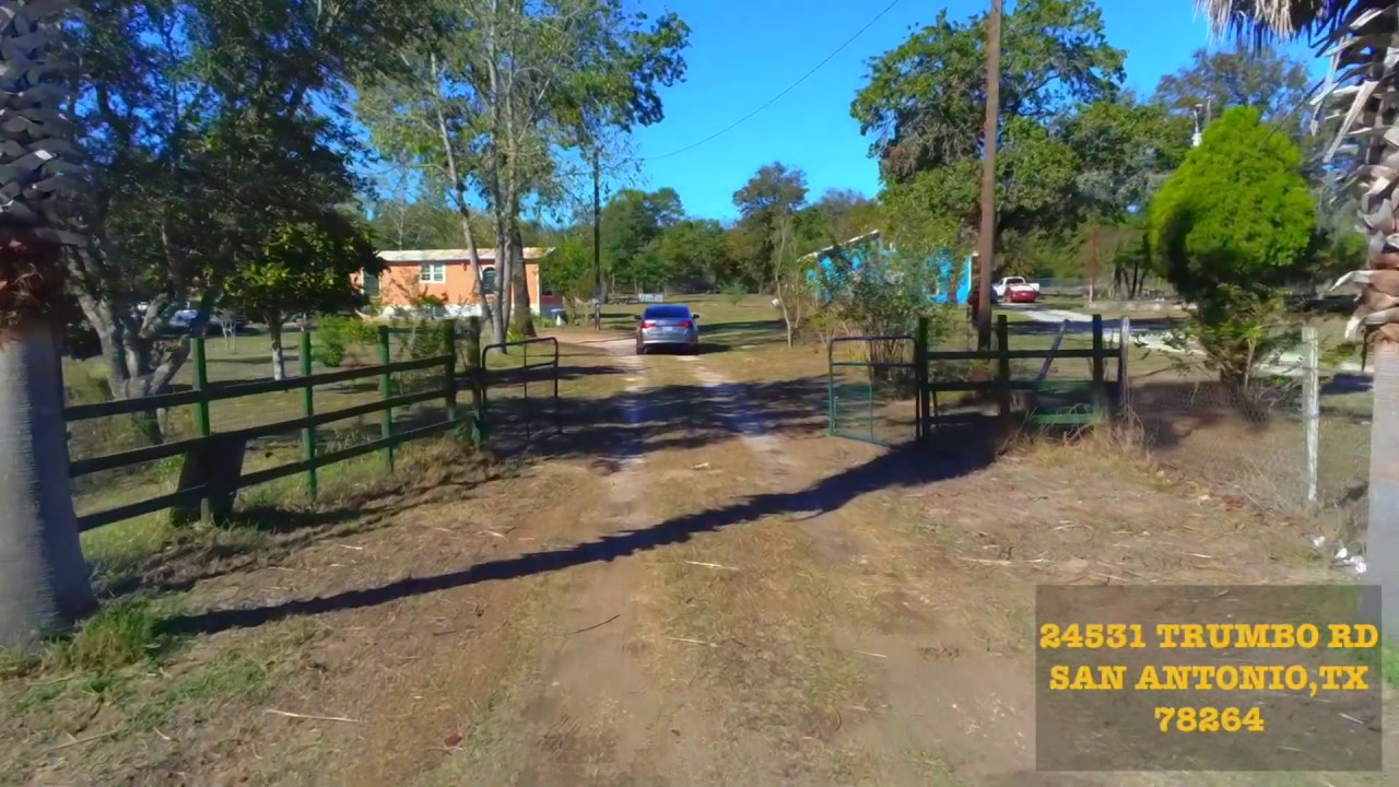 24531 TRUMBO RD SAN ANTONIO, TX YouTube