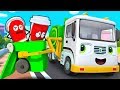 Mobil Truk Sampah Selalu Membersihkan Sampah Di Jalan | Lagu Anak-anak | BabyBus Bahasa Indonesia