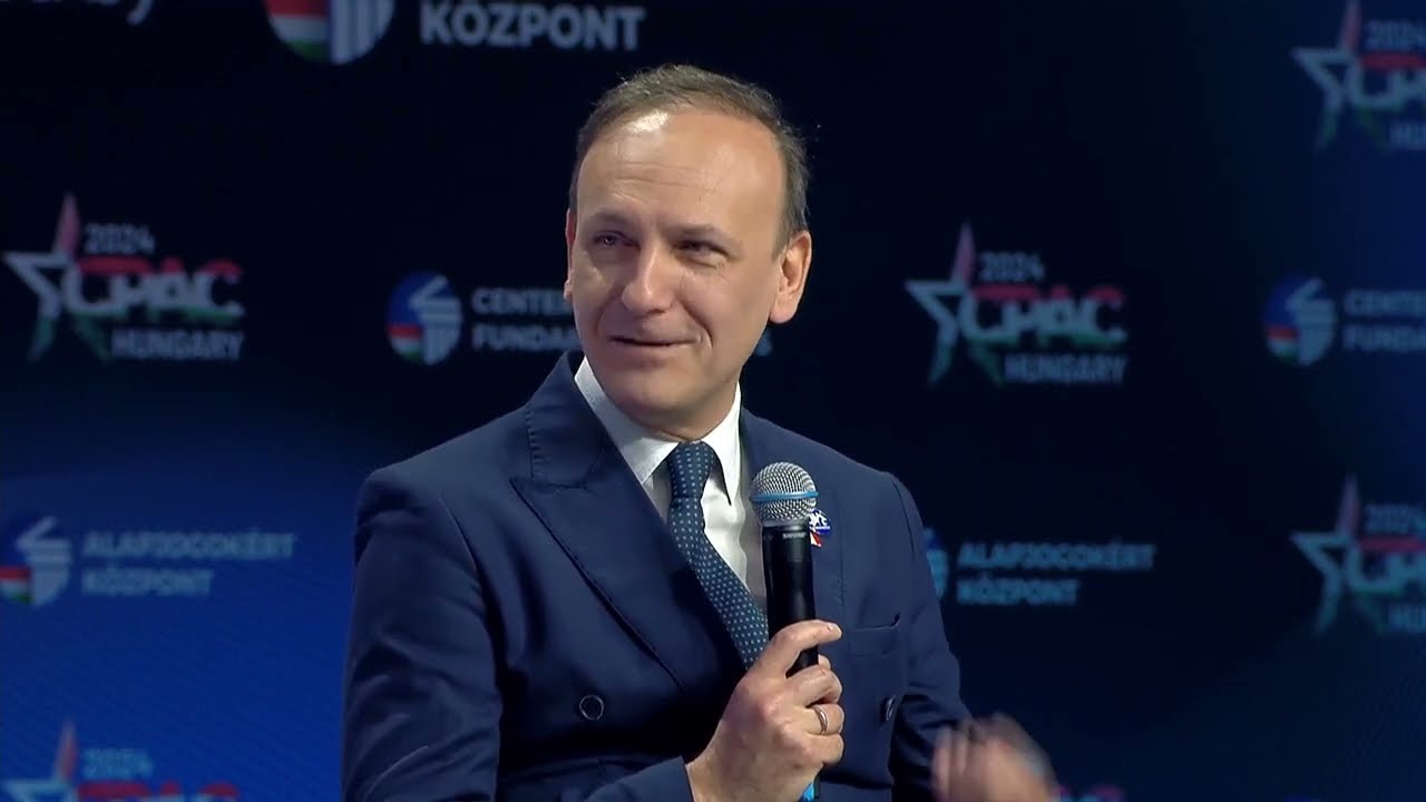 WOKEBUSTERS. Guglielmo Picchi at CPAC Hungary 2024