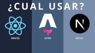 Comparativa entre Astro React o Nextjs ¿Cual Elegir? para el 2025