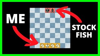 I Tried To Beat Stockfish With 3 Knights Against 1 Bishop