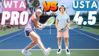 Wta Pro Vs Usta 45