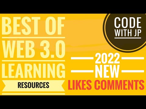 Best of Web 3 0 Learning resources || CODE WITH JP ||