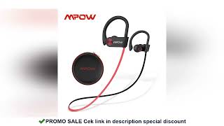 Mpow Flame IPX7 Waterproof Bluetooth Headphones V5.3 Earphone with CVC6.0 Noise Canceling Mic HiFi S