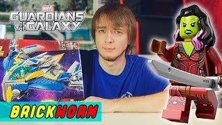 Лего LEGO The Milano Spaceship Rescue Стражи Галактики Brickworm