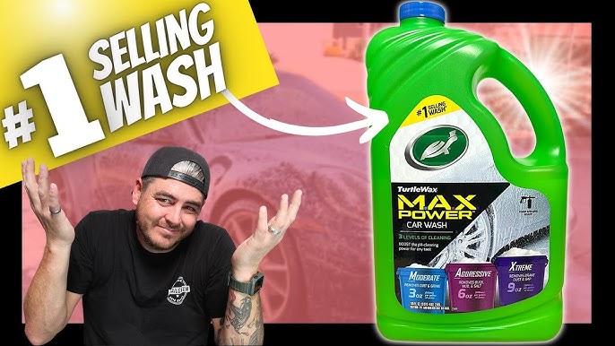 CAR WASH PH TEST  Is it Accurate? Turtle Wax Max Power Car Wash Soap 