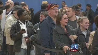 Long lines at polls on election day