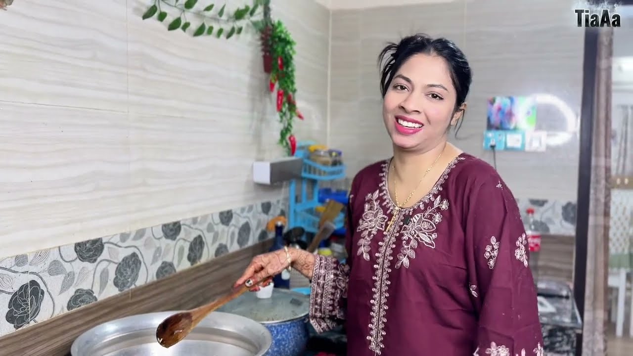 নিজের সাথে সবকিছু কার জন্য রান্না করলাম??  🥰