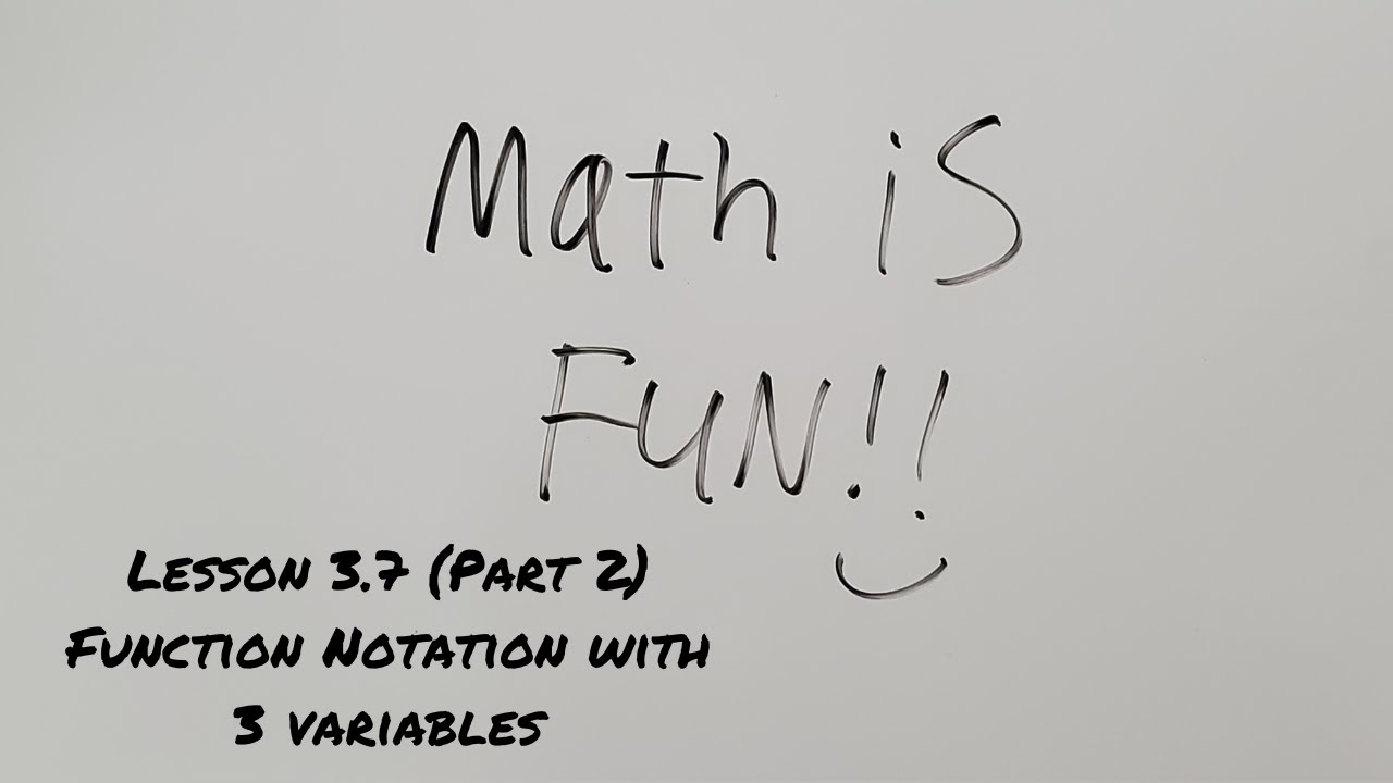 Systems With 3 Variables Notes