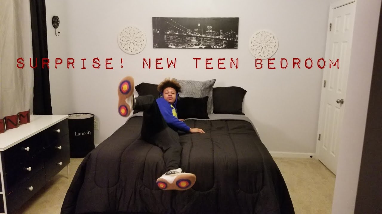 Surprising My 15 Year Old Son With His Own Bedroom