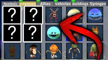 NEW CHARACTERS NEXTBOTS IN PLAYGROUND MOD