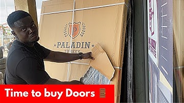 Buying doors for my building project in Ghana 🇬🇭
