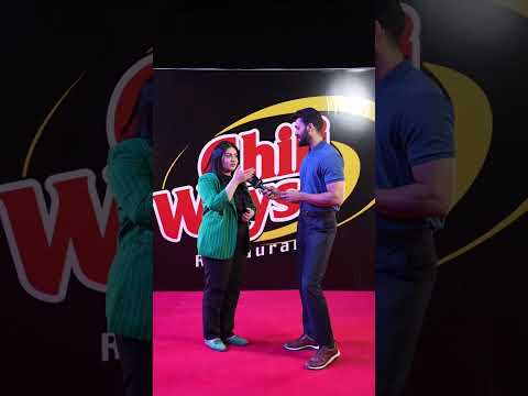 لقاء مجلة مشاهير العراق مع الفنانة تمارا جمال في افتتاح وكالة تشيلي ويز في بغداد 