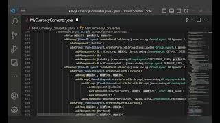 Currency Converter in java
