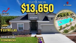 ¿La INVERSIÓN PERFECTA? las Casas MÁS ECONÓMICAS y Lujosas en la MEJOR Comunidad de St. Cloud, FL