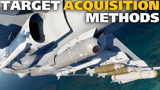 DCS F/A18C Hornet Targeting Pod Target Acquisition Methods!