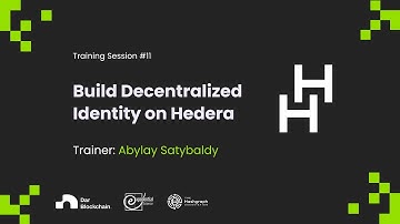 Own Your Identity: Building DIDs on @HederaHashgraph!