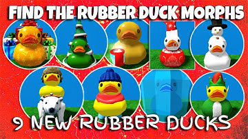 Find The Rubber Duck Morphs - 🔥 9 NEW Rubber Duck Morphs! 🔥 [Xmas] Roblox