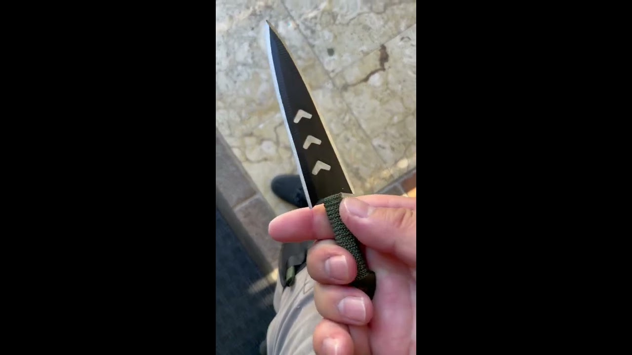 Kunai Throwing Knives W Leg Sheath