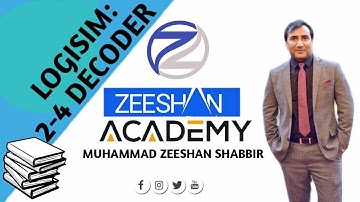 Implementation of Decoder using Logisim Software in Urdu/Hindi || Digital Logic & Design