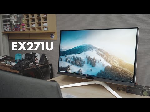 BenQ MOBIUZ EX271Q　27インチ大画面ディスプレイ EX271Q | MOBIUZ 27インチ WQHD 180Hz ゲーミングモニター