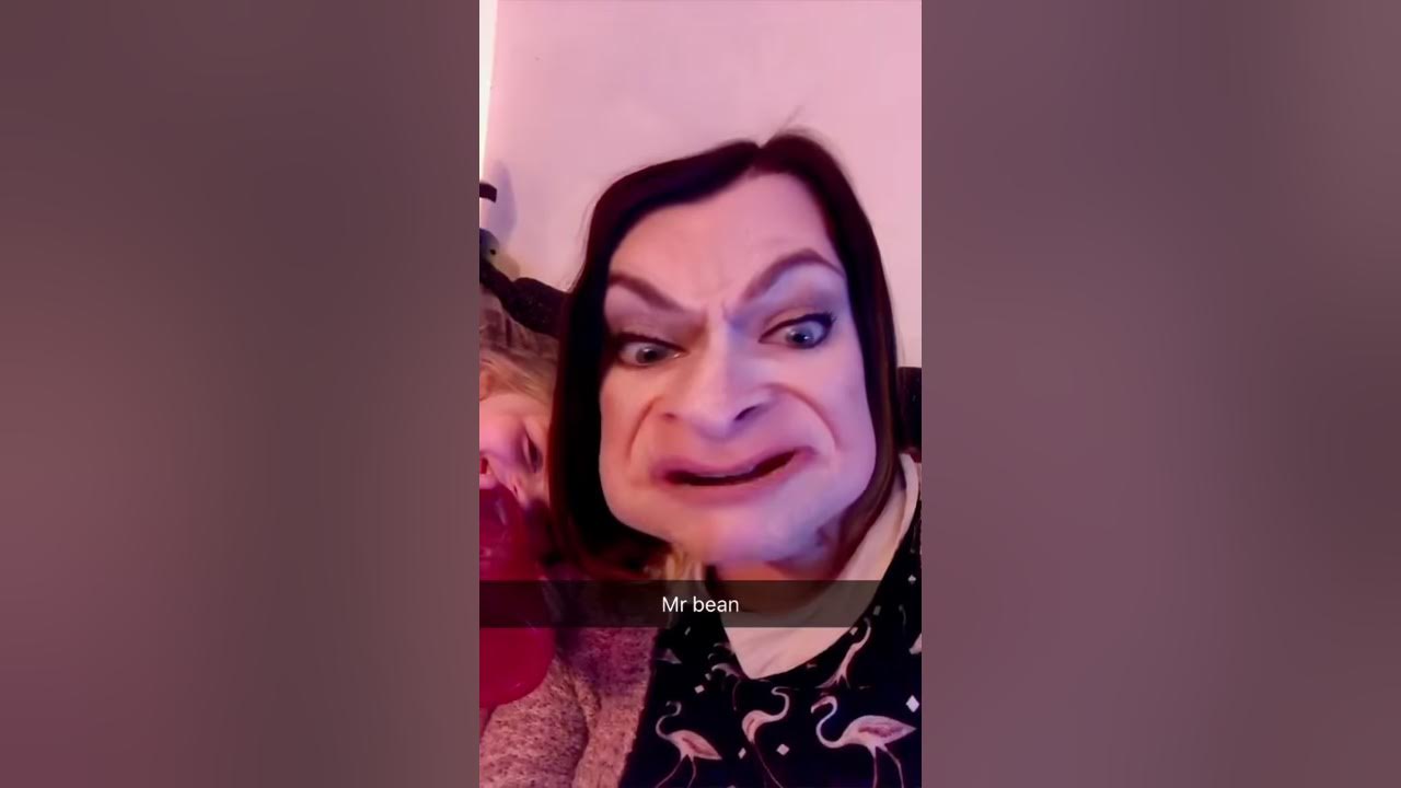 Mr bean #snapchat - YouTube