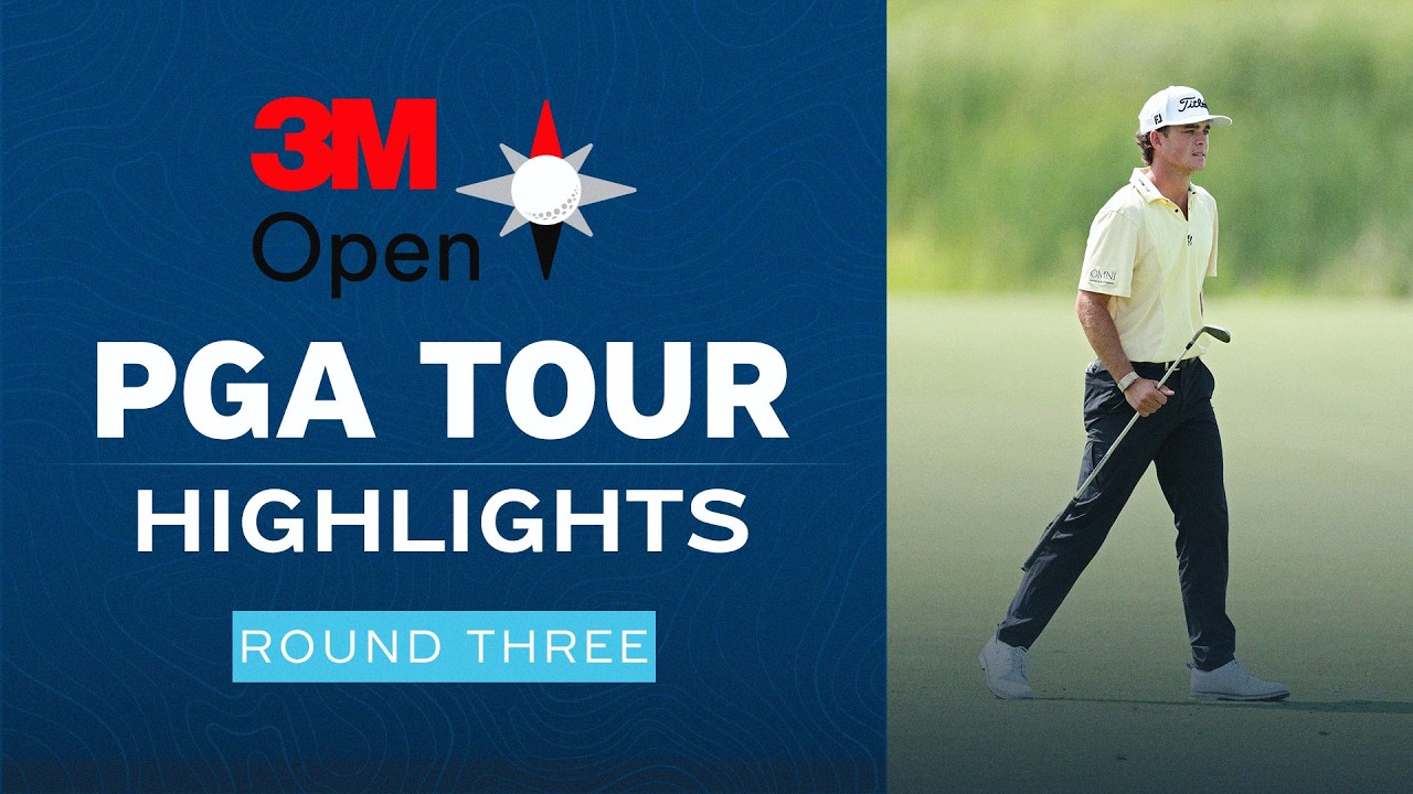 PGA Tour Highlights: 3M Open 2026, Round 3 | Golf Channel