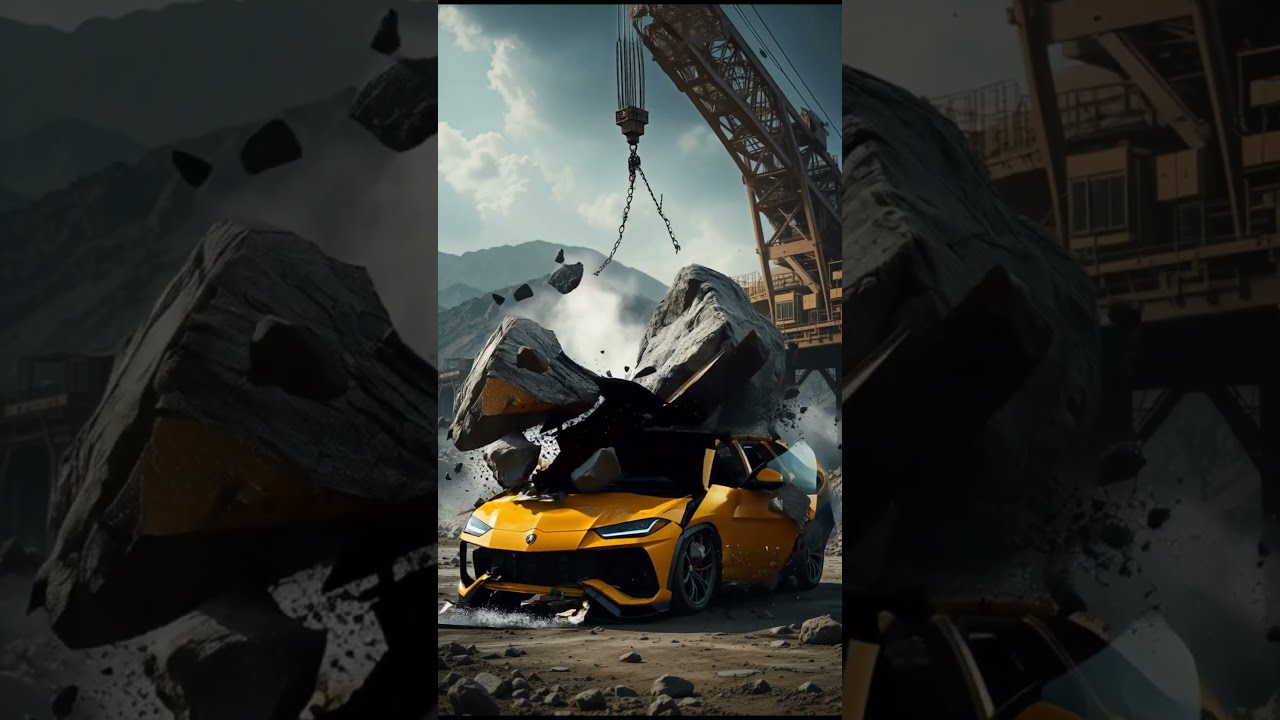 CRUSHING A 250 000 Lamborghini 