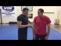 Running through folding combinations to takedowns as a drill