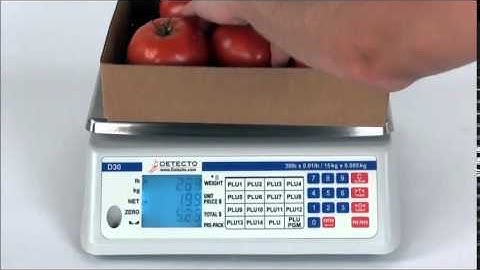 Detecto’s D Series Price Computing Scale