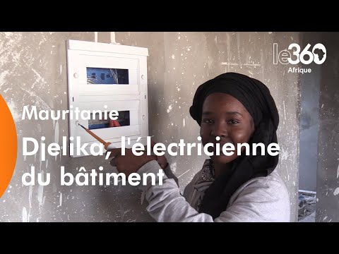 à la rencontre de Djelika Kelly, une électricienne du bâtiment qui tord le cou aux préjugés
