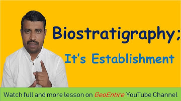 Biostratigraphy; Its Establishment