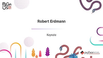 KEYNOTE / Robert Erdmann