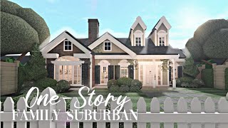 Roblox Bloxburg - One-Story Family Suburban House - Minami Oroi