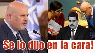 última hora🔴 esto le dijo Karim Khan a Nicolás maduro en su cara!