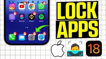 How to Lock Apps in iPhone Using Face ID | iOS 18