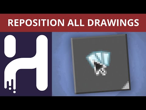 Reposition All Drawings Tool TUTORIAL - Toon Boom Harmony