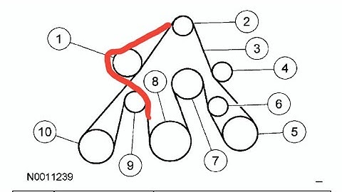 2007 2008 F150, Expedition,  Lincoln Navigator A/C serpentine bypass