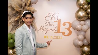 Eli Bar Mitzvah Video Highlights