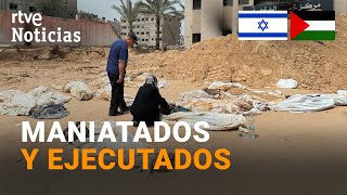 ISRAEL-GAZA: Ascienden a 600 los CADÁVERES de las FOSAS COMUNES del HOSPITAL NASSER | RTVE