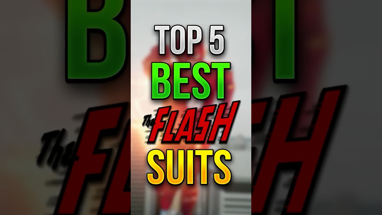 RANKING the Top 5 BEST Live-Action FLASH Suits!