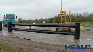 Bridge Bollard Expansion Joint Crash Test | IWA-14 | Perimeter Protection