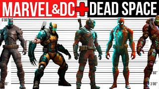 Marvel and DC Characters in Dead Space | As Isaac Clarke | Ant-Man, Black Panther, Spider-Man
