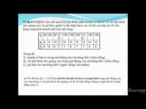 Video [KTL] Chương 3: Dự báo giá trị trung bình - YouTube