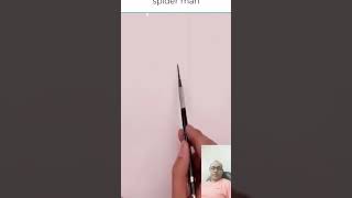 spiderman drawing